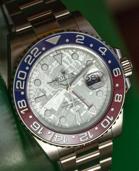 meteorite watch rolex|rolex pepsi meteorite dial.